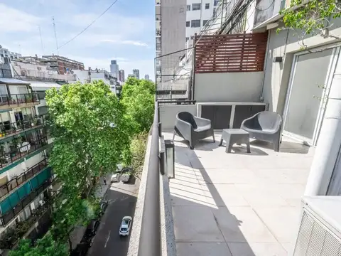 Venta, 2 ambientes, balcón-terraza, Palermo