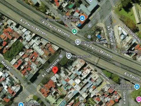 Avenida Directorio e/ Mozart y Moreto