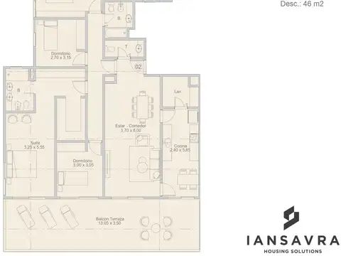 Venta 5 amb en O´Higgins 3320