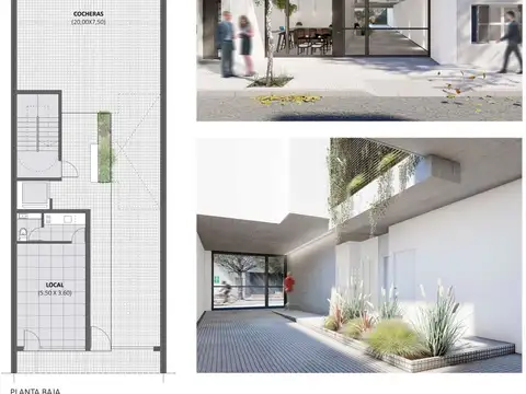 Departamento Monoambiente con 1 baño