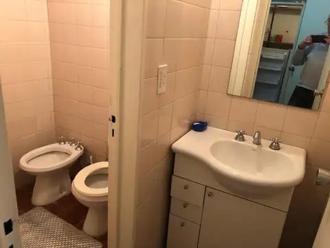 Departamento 2 ambientes con 1 baño