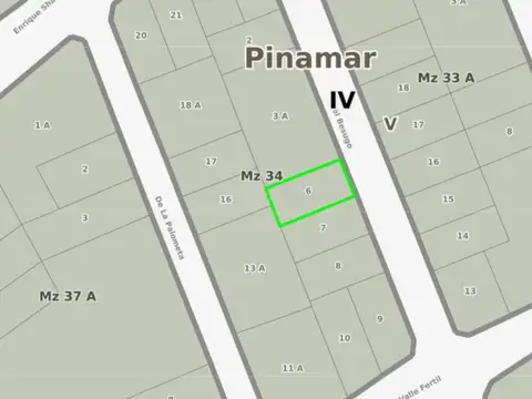 Del Besugo e/ Avenida Enrique Shaw y Avenida del Valle Fértil