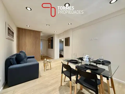 RESERVADO - departamento 3 ambientes reciclado y amoblado en zona Plaza Colón, Mar del Plata