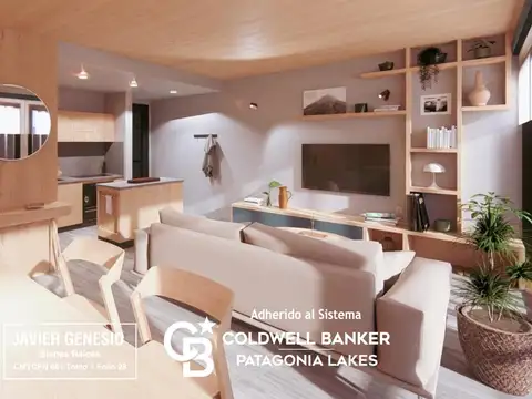 Departamento 3 ambientes con 1 baño