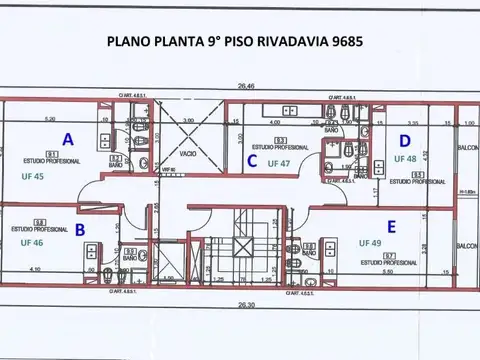 Departamento en Venta de 1 dormitorio