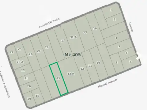 Manuel Alberti 1300, Piso Alb