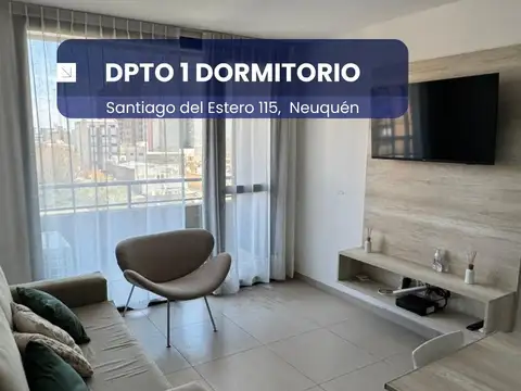 Alquiler Amoblado 1 Dormitorio Centro Nqn