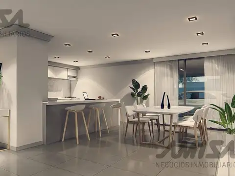 Casa 4 ambientes con 2 baños