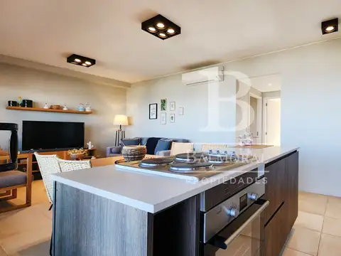 Departamento 2 ambientes con 2 baños