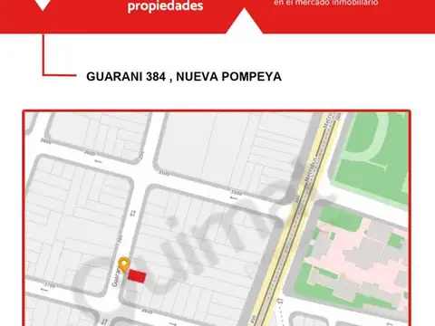Terreno en Venta en Pompeya, USD 200.000