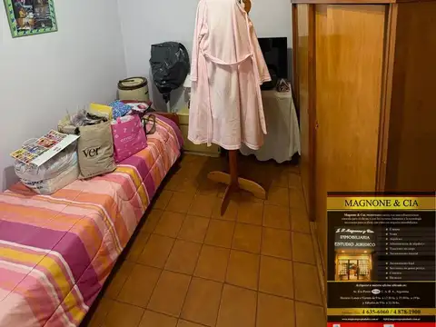 Depto Tipo Casa 3 ambientes con 1 baño