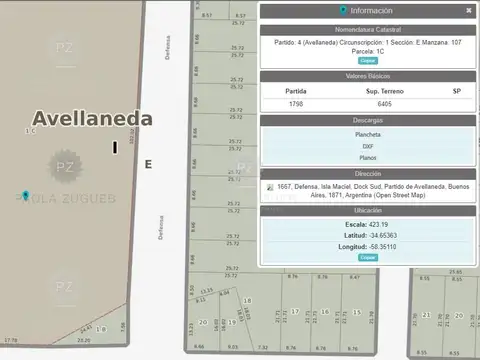 Terreno en Alquiler en Avellaneda, $ 1