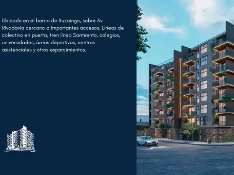 Departamento en Venta de 1 dormitorio