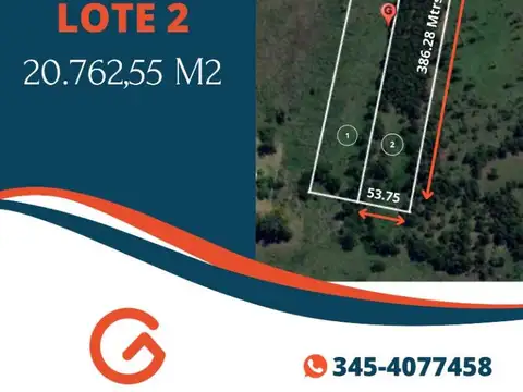 Terreno en Venta de 20762,0 m2