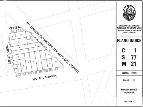 Terreno en Venta en Villa Luro, USD 199.000