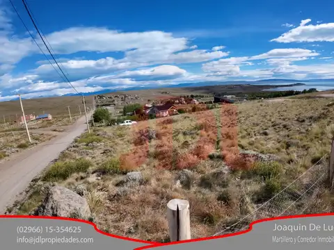 LOTE EN VENTA con vista al Lago Argentino