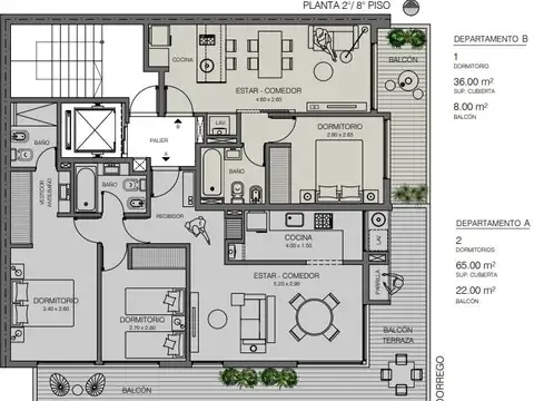 Departamento en Venta al Norte