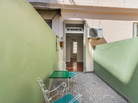 ALQUILER . DEPARTAMENTO CON  PATIO Y TERRAZA . BOTANICO