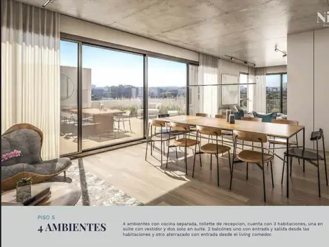 Departamento en Venta 3 AMB en Colegiales