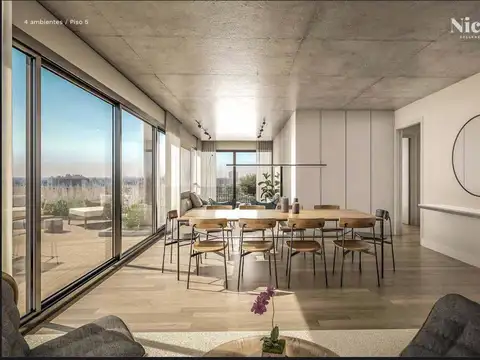 Departamento 3 ambientes con 2 baños