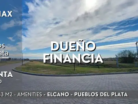 Venta Lote 633m2 Barrio Elcano - Dueño Financia