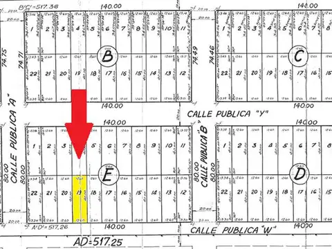 Terreno en Venta de 504,0 m2