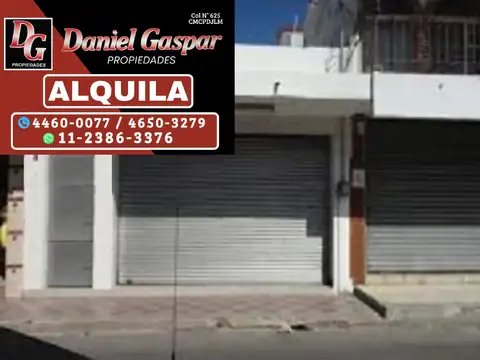 ALQUILER - LOCAL COMERCIAL - EXCELENTE UBICACION - 4 mts. Fte. x 40 Fdo.