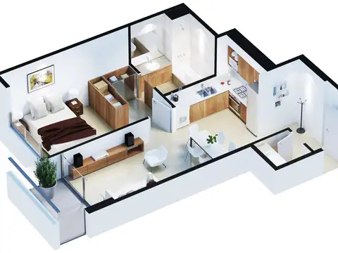 Departamento en Venta al Norte