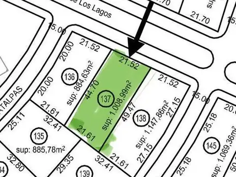 Venta Lote - Posada de los Lagos
