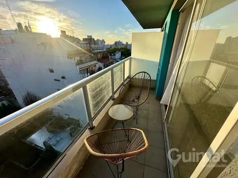 1 Amb Div c/ Balcon 43m2 - Beltran y Av. Rivadavia - Apto prof.