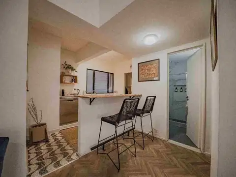 Luminoso y silencioso dpto 2 ambs c balcón