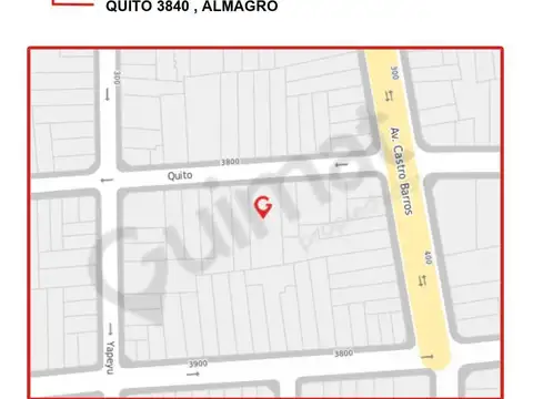 Terreno en Venta en Almagro, USD 470.000