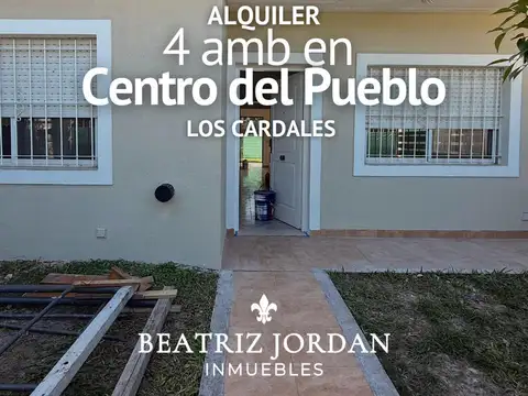 DEPARTAMENTO 4 AMBIENTES EN ALQUILER, LOS CARDALES