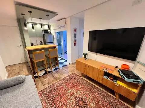 Departamento 2 ambientes con 1 baño