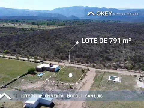 Terreno en Venta en Nogoli, USD 8.500