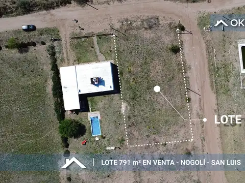 Terreno en Venta 20  mts Frente