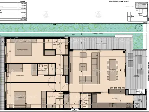 Departamento en Alquiler Temporal de 4 ambientes