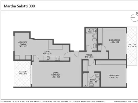 Marta Salotti 350 , Piso 9