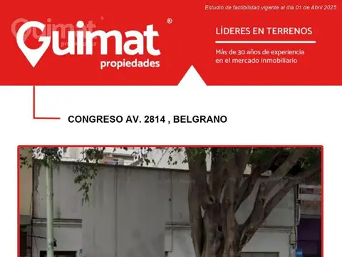 CONGRESO AV.  al 2800