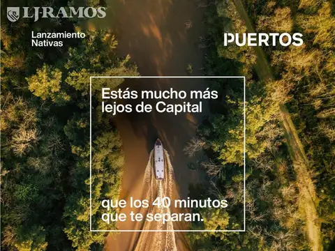 Terreno en Venta en Puertos - Barrio Nativas, USD 115.000