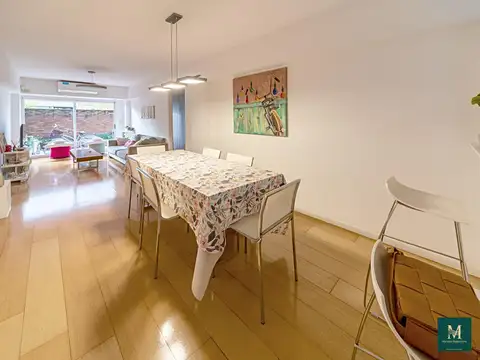 2 ambientes super amplios, con cochera y todos los amenities en Caballito 