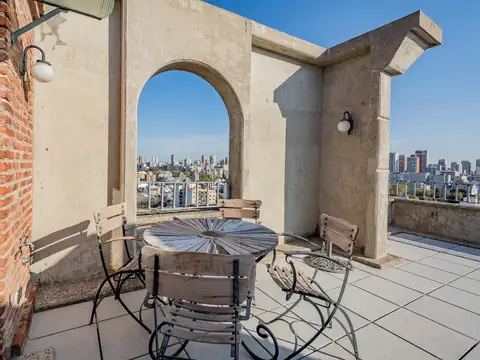Penthouse en venta con terraza y parilla - Bajo Belgrano
