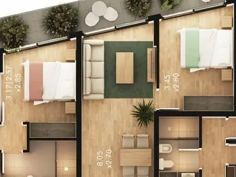 Departamento en Venta A Estrenar