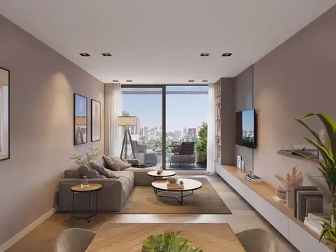 Departamento en  venta de 3 ambientes en La Imprenta de 110m2