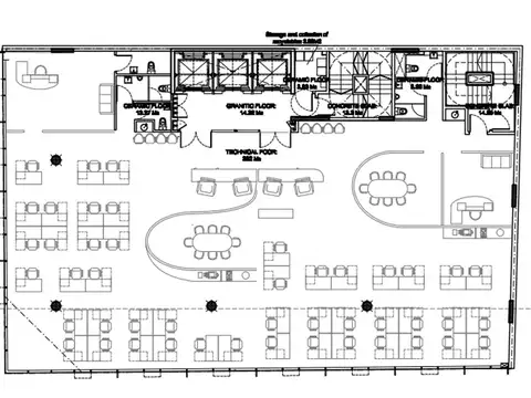 Oficina en Alquiler con 4 cocheras