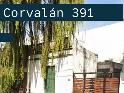 *VILLA LURO* LOTE DE 8X17 MTS C/CASA DE 3 AMBS A REFACCIONAR