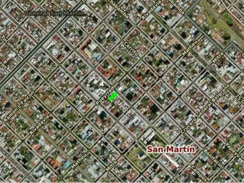 Terreno en Venta 9  mts Frente