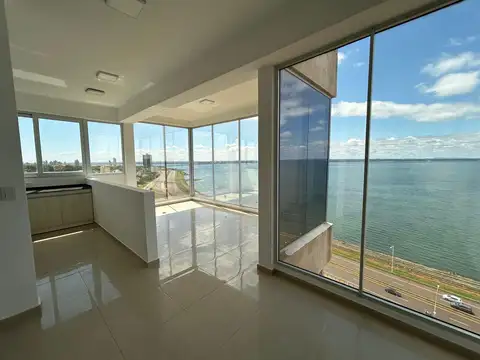 Departamento de 1 dormitorio con vista al Rio