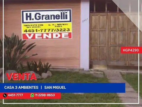 Casa - Venta - Argentina, San Miguel - AV. Gaspar Campos 3800
