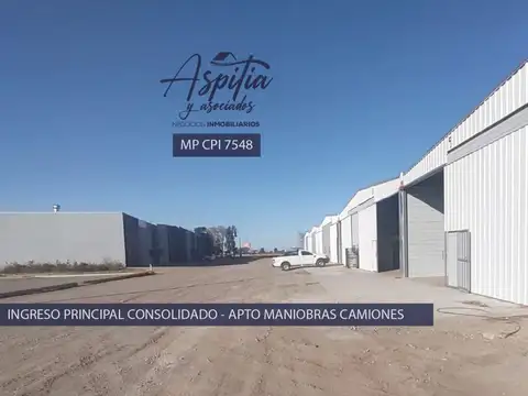 ALQUILER Galpón Industrial - Autopista Pilar y Circunvalación - 300m² con Oficina